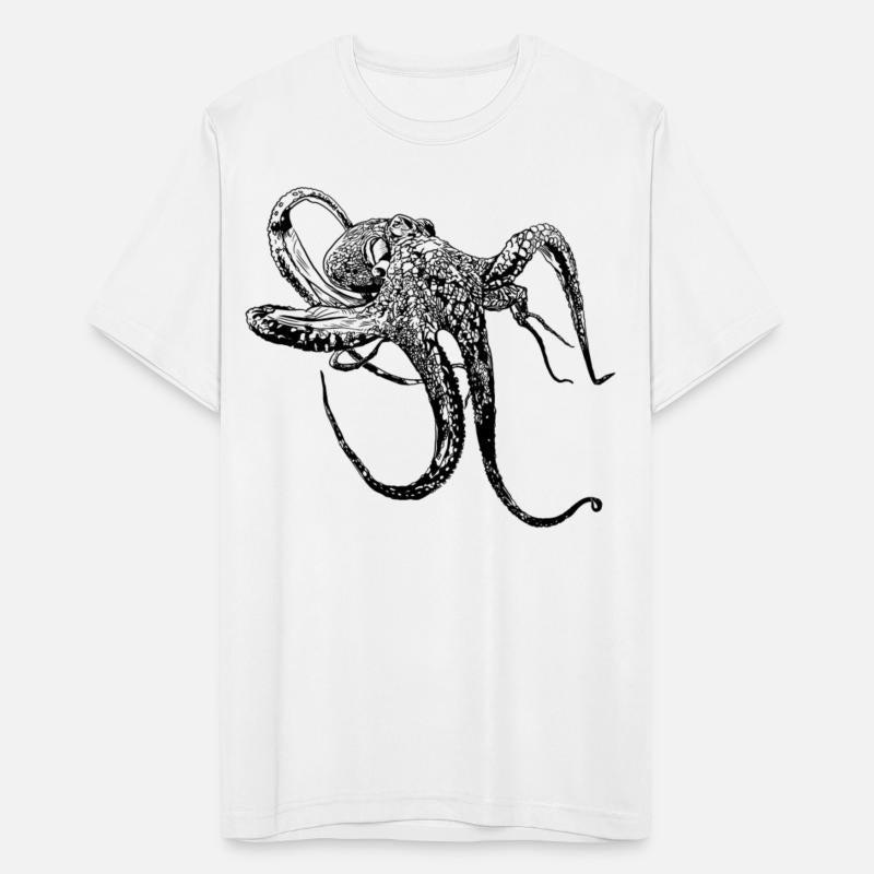 Octopus - hand draw cool tattoo