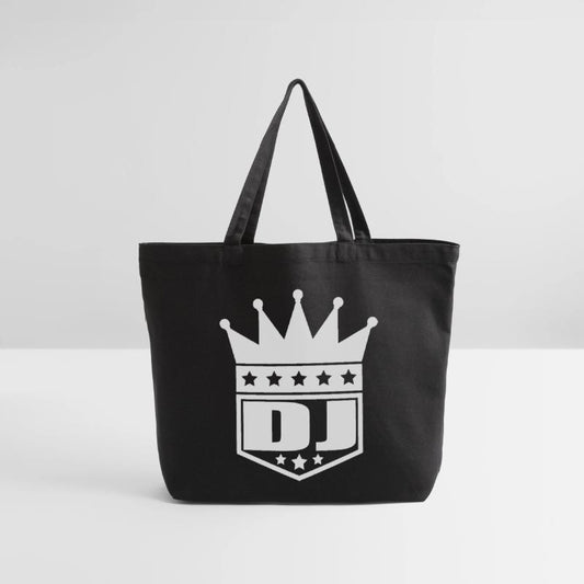 Official DJ Crown King Music Party Text Lettering