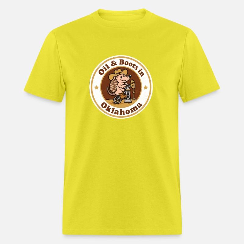 Oil Boots Oklahoma Vintage Artwork