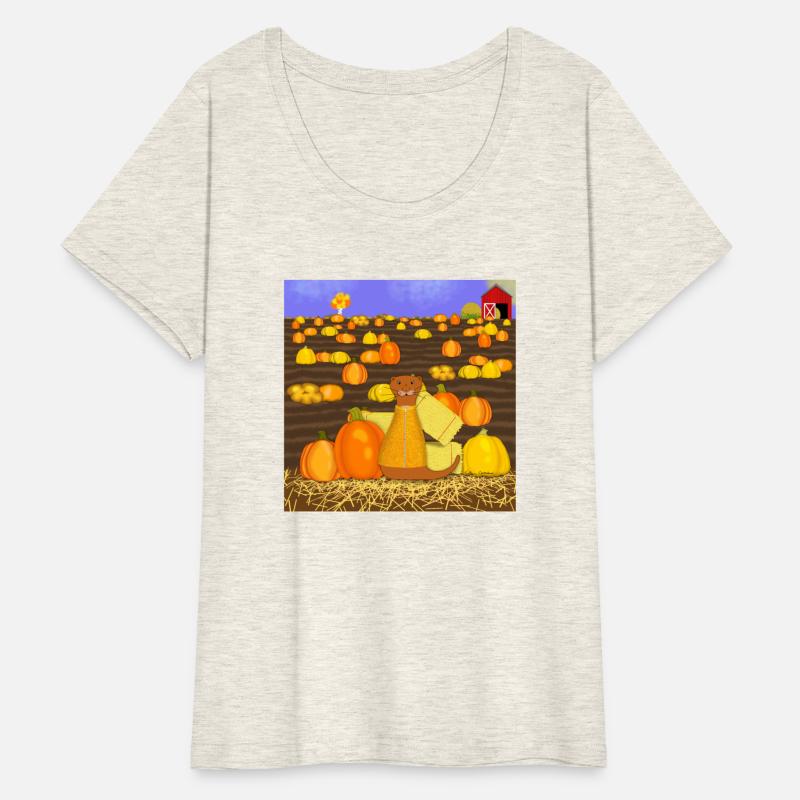 Oliver The Otter Picks a Pumpkin