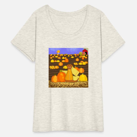 Oliver The Otter Picks a Pumpkin