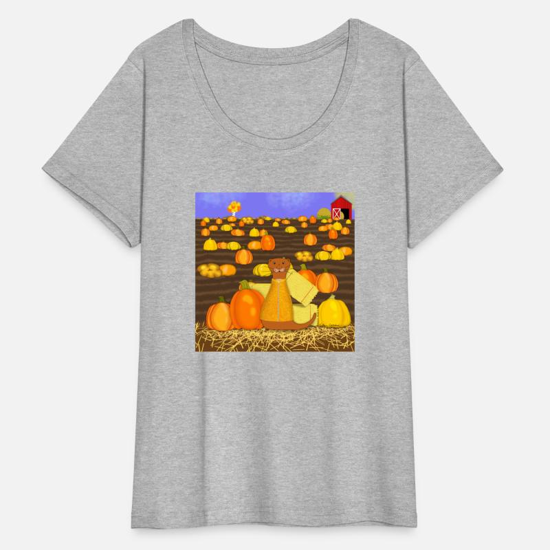 Oliver The Otter Picks a Pumpkin