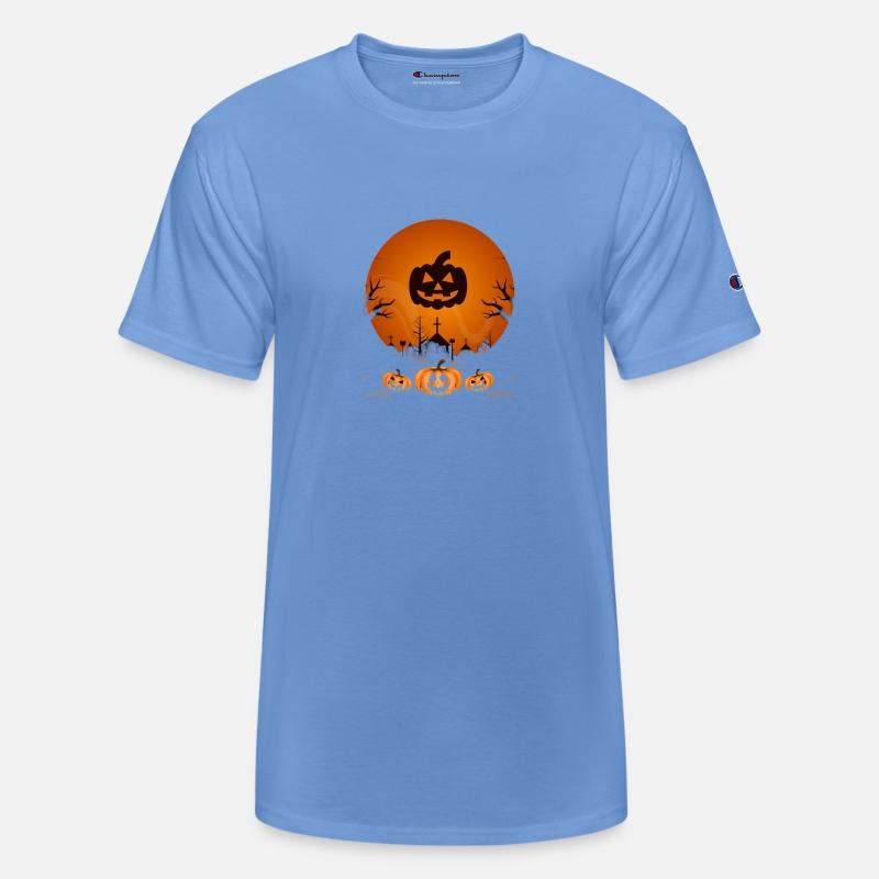 Orange and black simple Halloween print