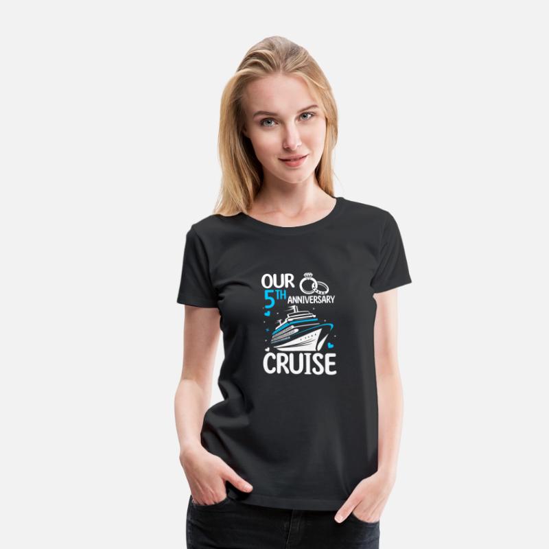 Our 5th Wedding Anniversary Cruise Tee 5 Years