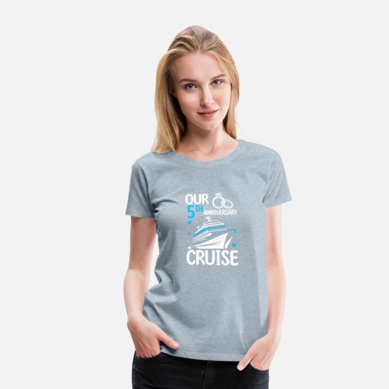 Our 5th Wedding Anniversary Cruise Tee 5 Years