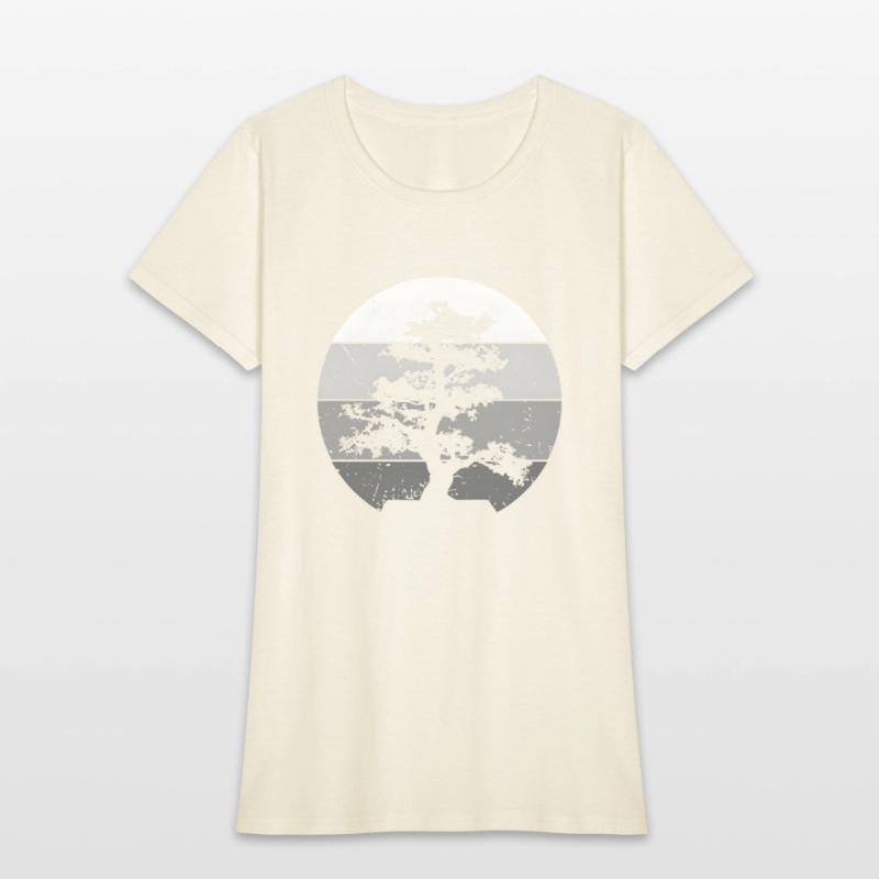 Pacific Ocean Beach Bonsai Tree Sun