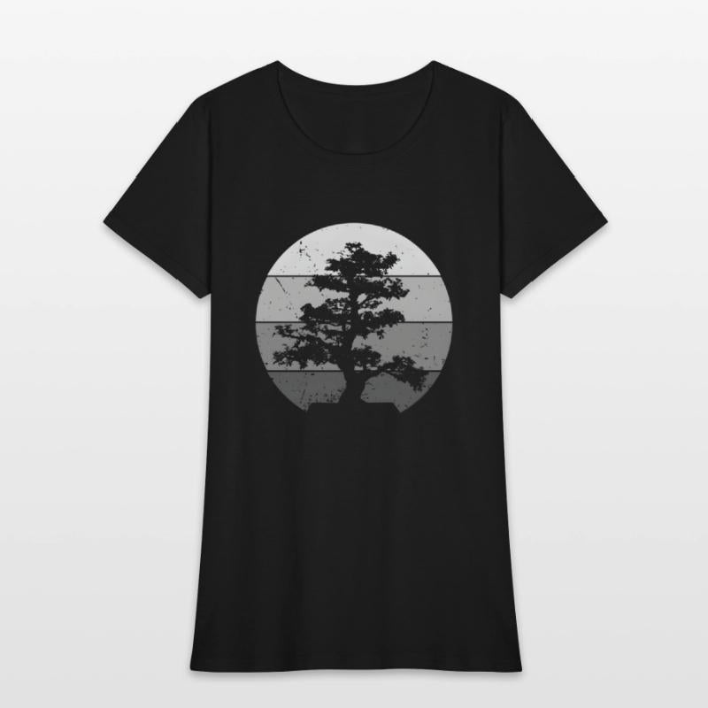 Pacific Ocean Beach Bonsai Tree Sun