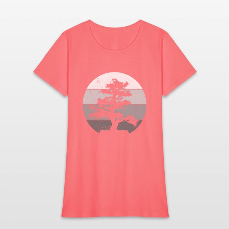 Pacific Ocean Beach Bonsai Tree Sun