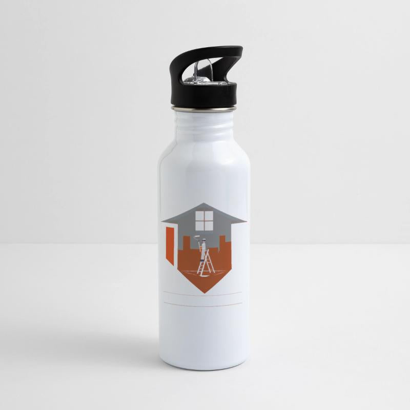 Painter In Red House