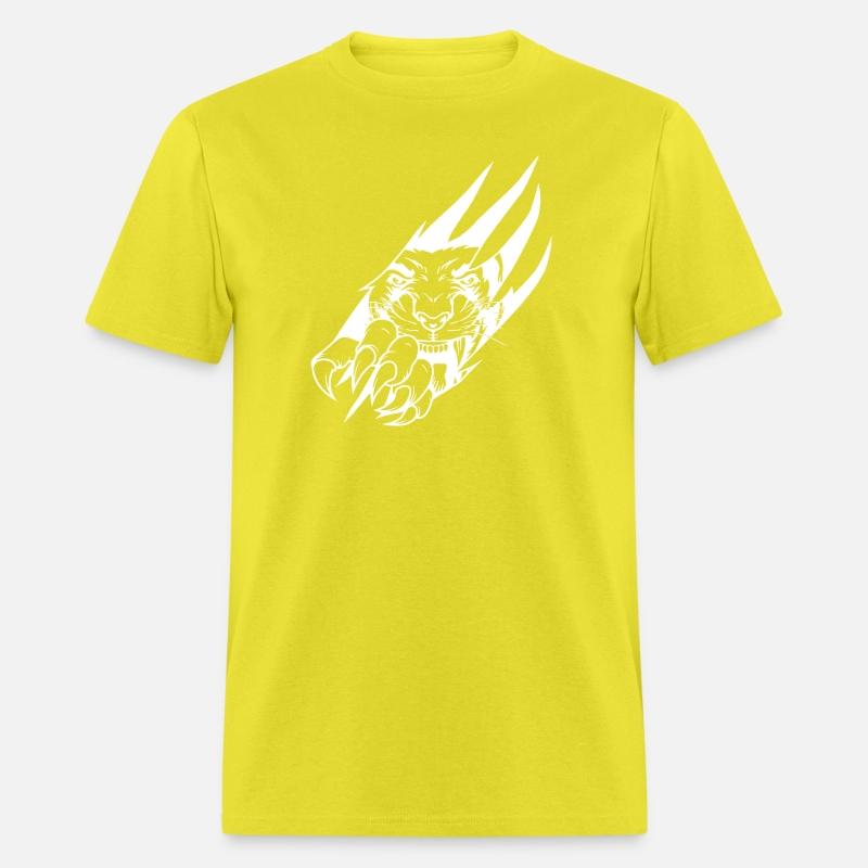 Panther Claw Rip White Outline