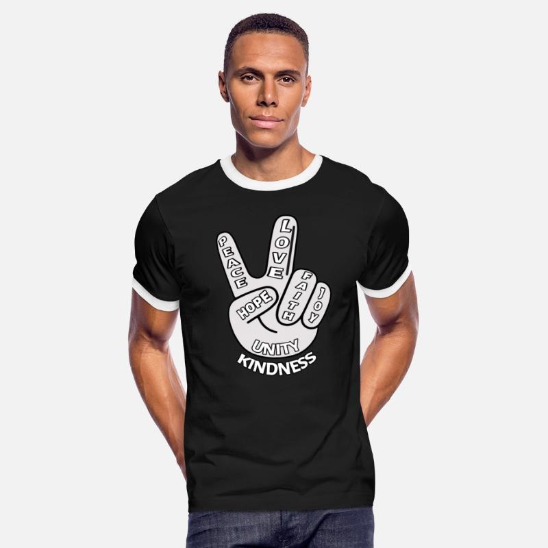 Peace Sign Peace Kind Courage Orange Unity Day