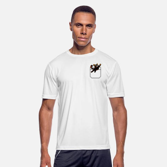 Playful Halloween Cat Pocket Design