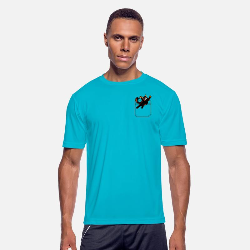 Playful Halloween Cat Pocket Design