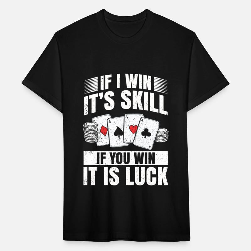 Poker Hands Tshirt Casino Blackjack Poker Case