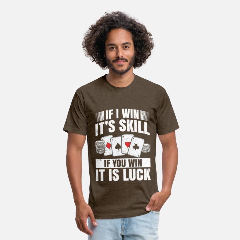 Poker Hands Tshirt Casino Blackjack Poker Case