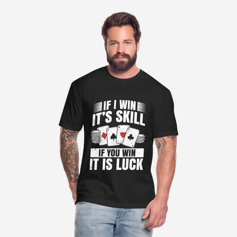 Poker Hands Tshirt Casino Blackjack Poker Case