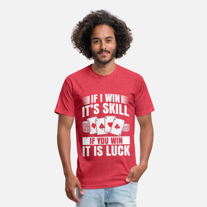 Poker Hands Tshirt Casino Blackjack Poker Case