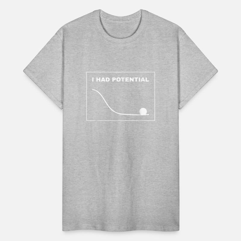 Potential Funny Graph Line Graphic