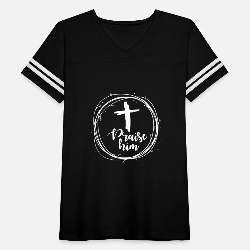 Praise Him Jesus Christ Cross Religion God Prayer