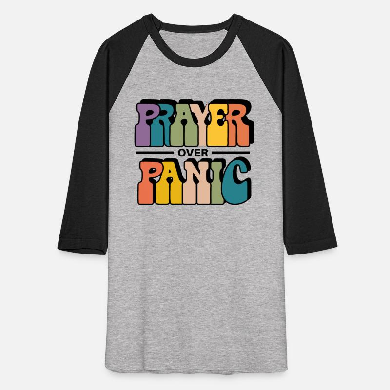 Prayer Over Panic Retro Groovy Christian