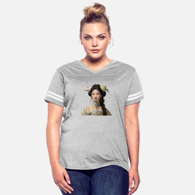 Pretty asian woman 1900