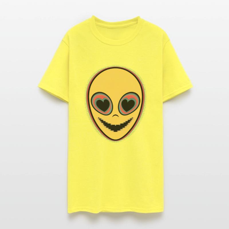 Psychedelic Alien Face Raver