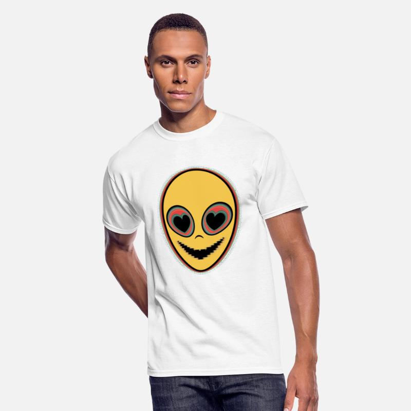 Psychedelic Alien Face Raver