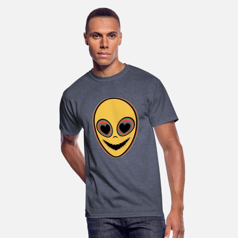Psychedelic Alien Face Raver