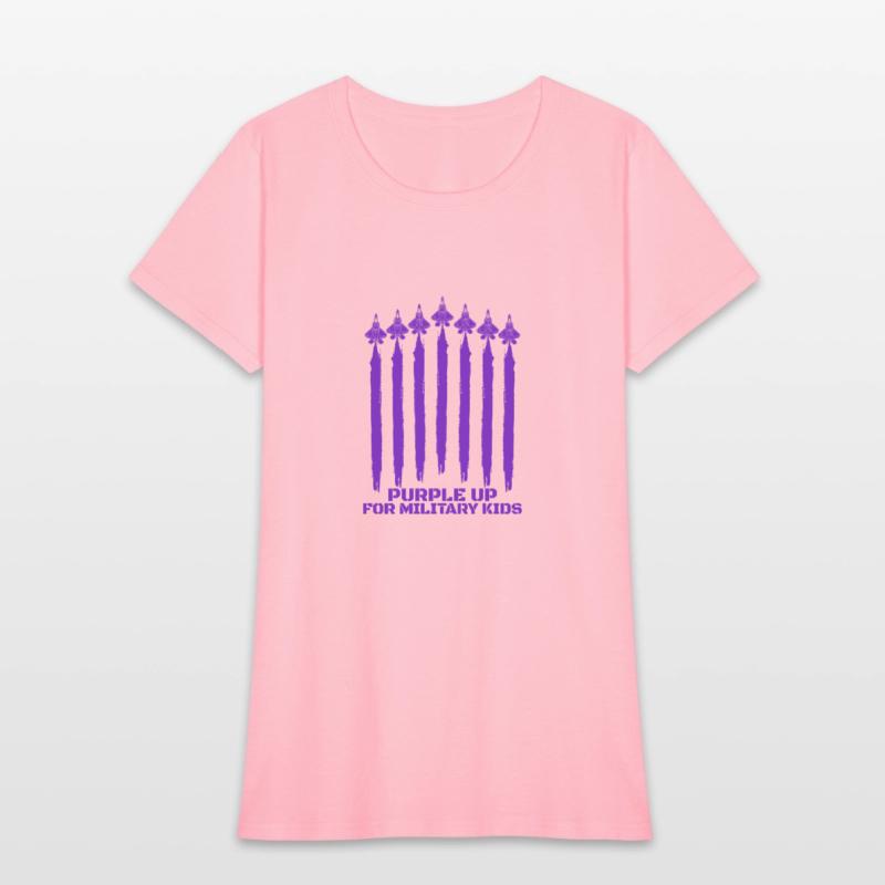 Purple Up For Military Kids Fighter Jets Purple Up