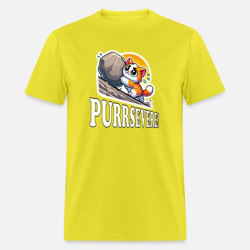 Purrsevere! Motivational Cat