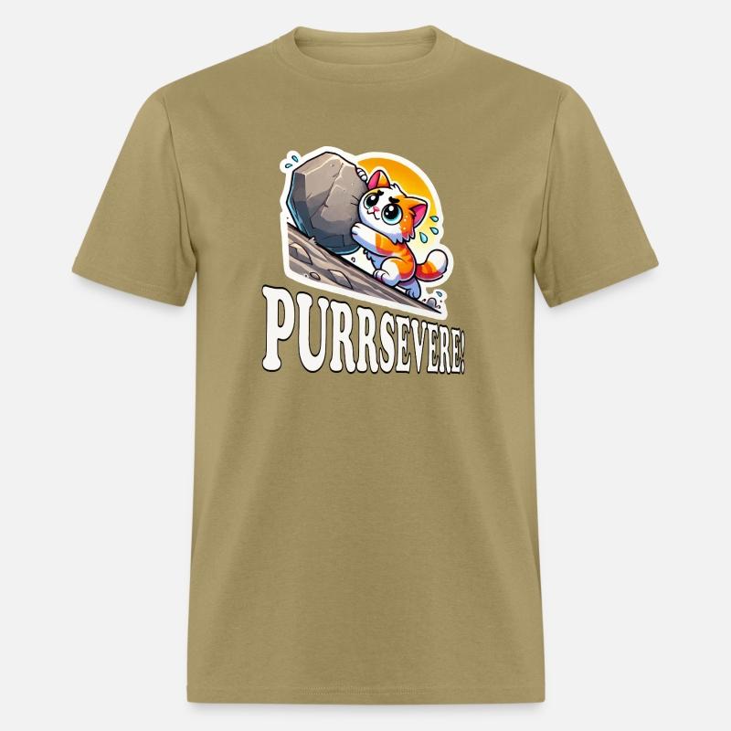 Purrsevere! Motivational Cat