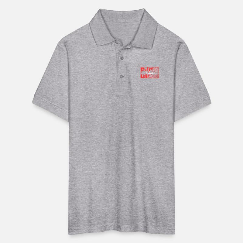 Push Your Dream Grunge Motivational Design