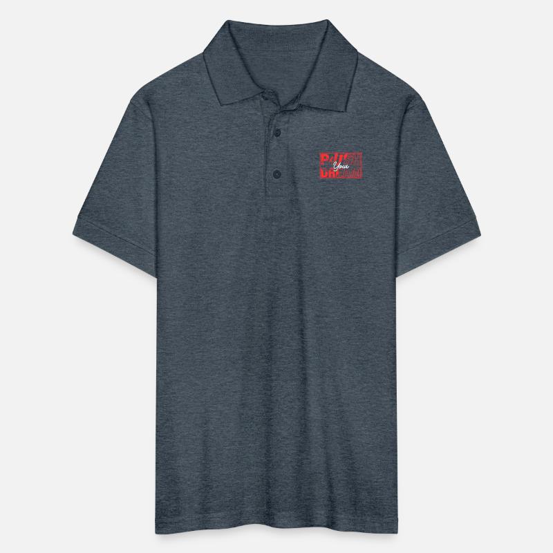 Push Your Dream Grunge Motivational Design