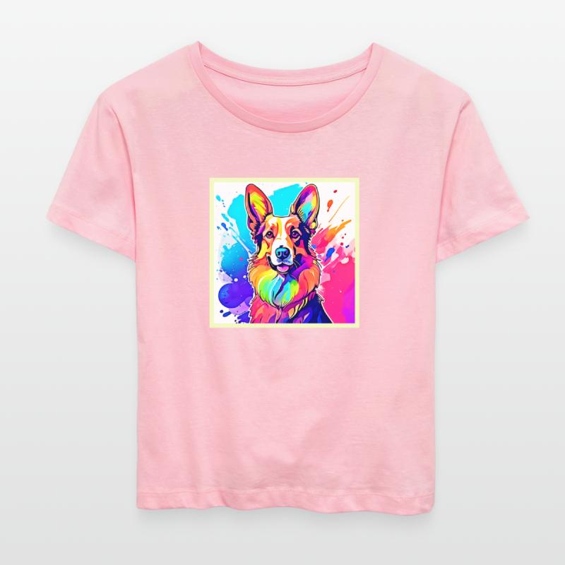 Rainbow Corgi: Pop Art Puppy Joy