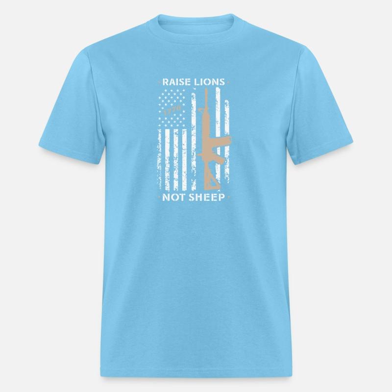 Raise Lions AR15 Gun Not Sheep - Pro Guns AR15 USA