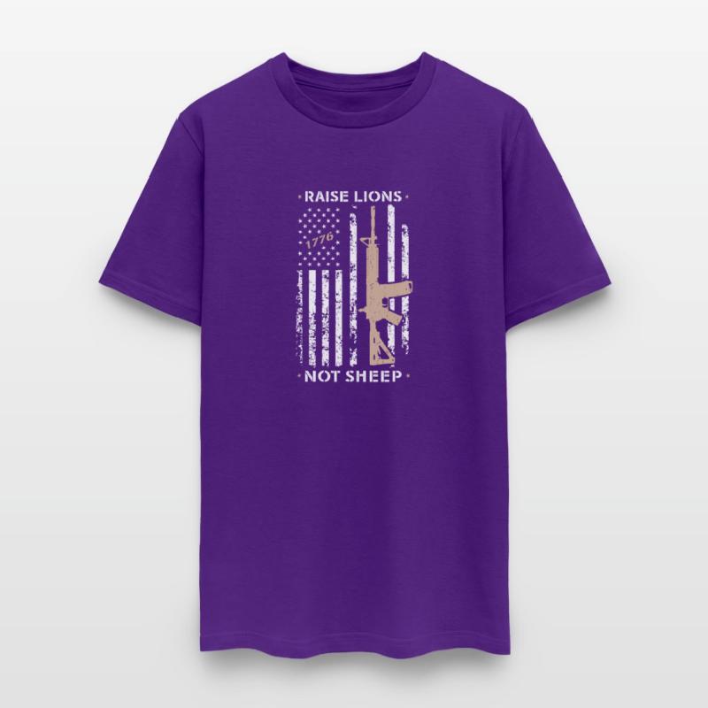 Raise Lions AR15 Gun Not Sheep - Pro Guns AR15 USA
