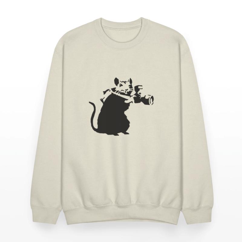 Rat with camera - Banksy Graffiti