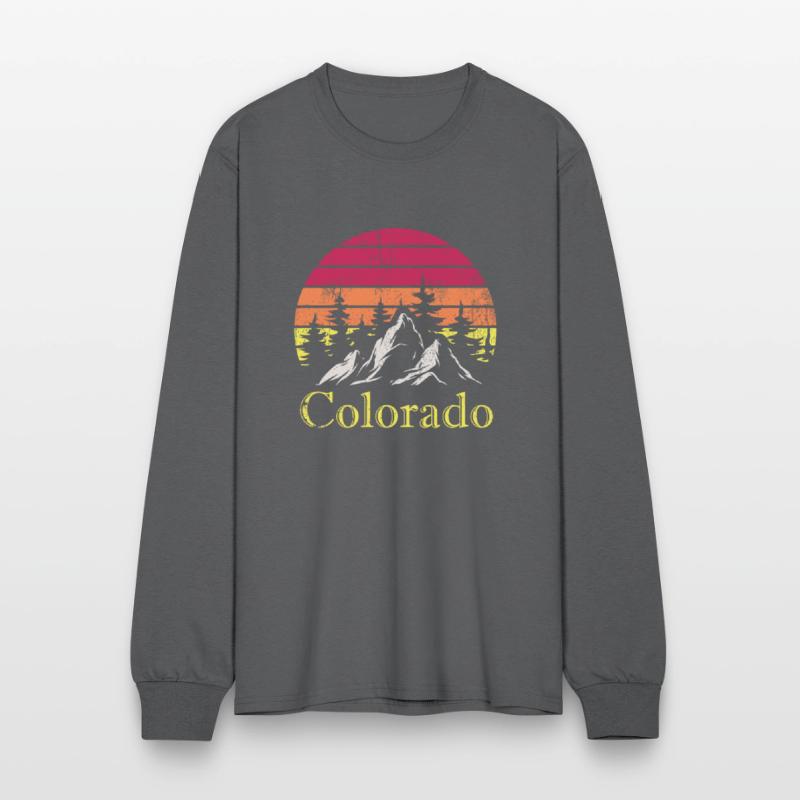 Retro Colorado CO Mountains Wildlife Bighorn