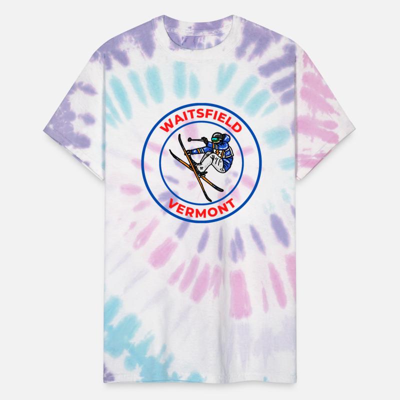 Retro Cool Skiing in Waitsfield Vermont Souvenir