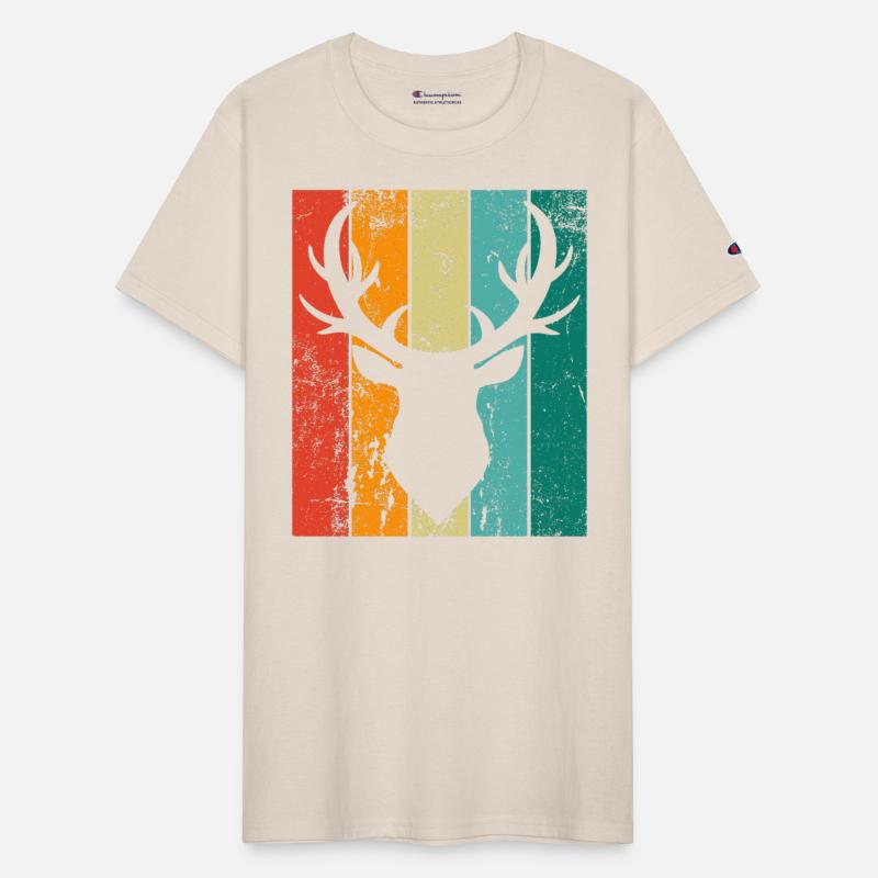 Retro Deer Head