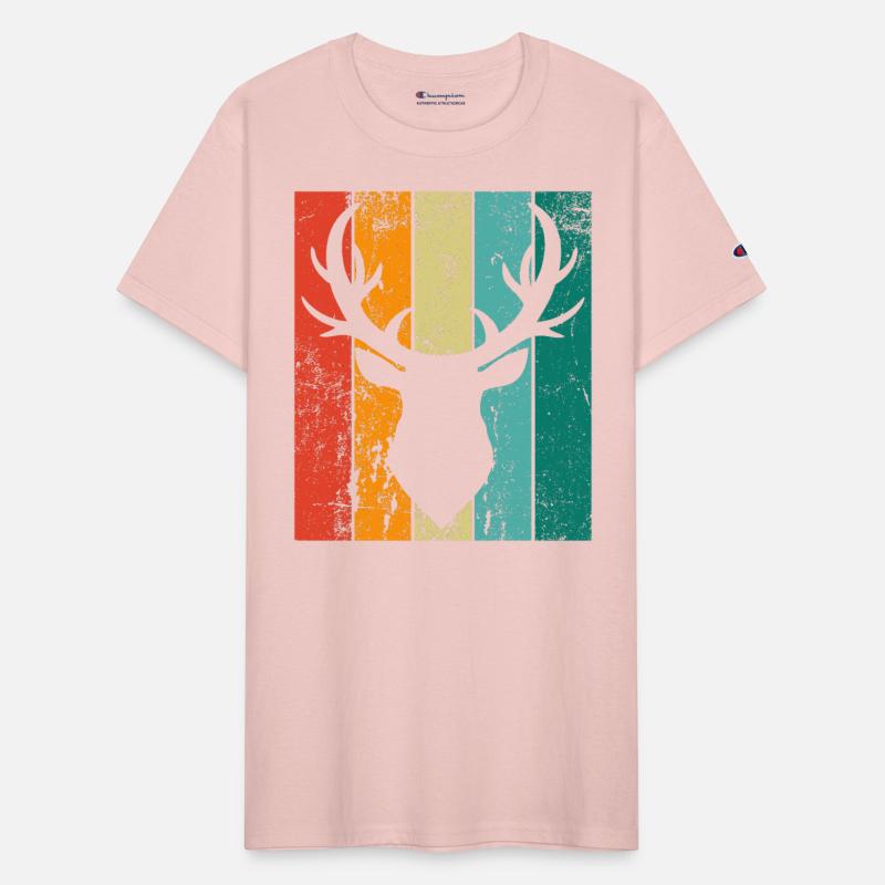 Retro Deer Head