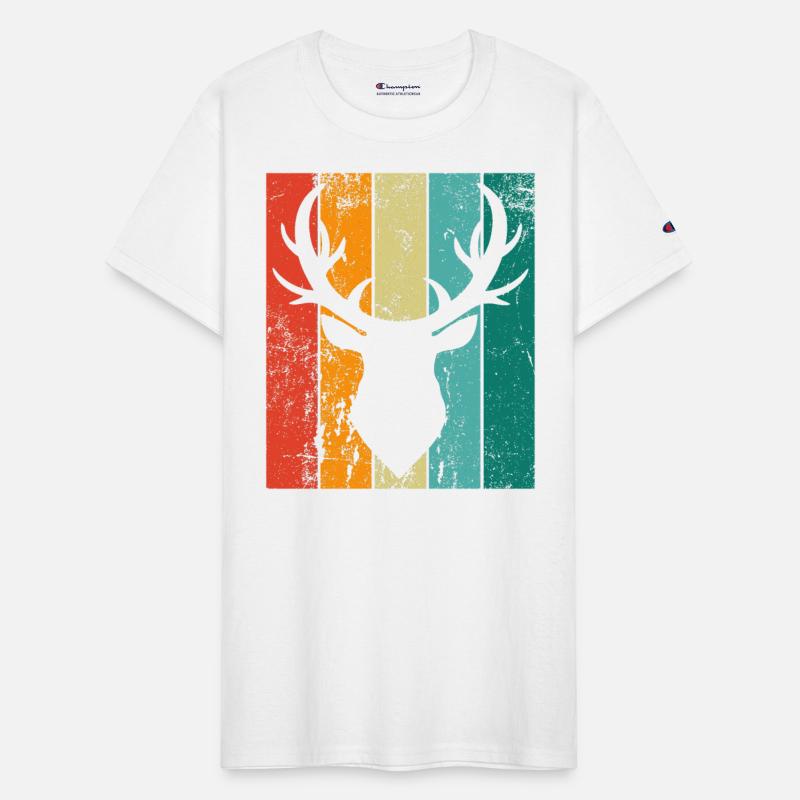 Retro Deer Head