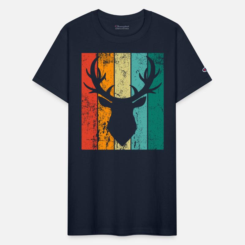 Retro Deer Head