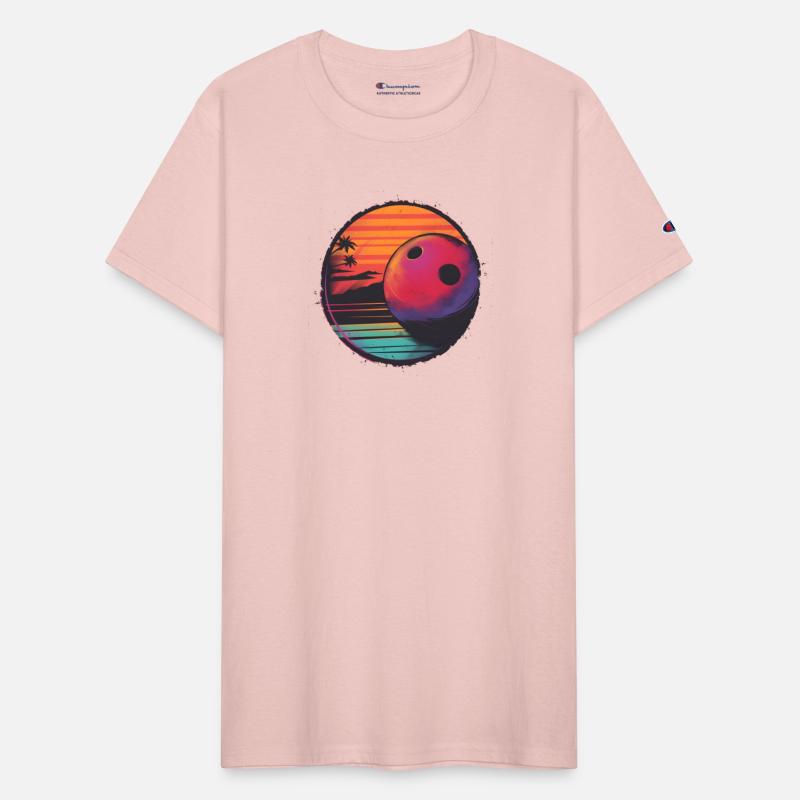 Retrowave Bowling Ball