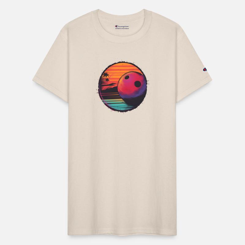 Retrowave Bowling Ball