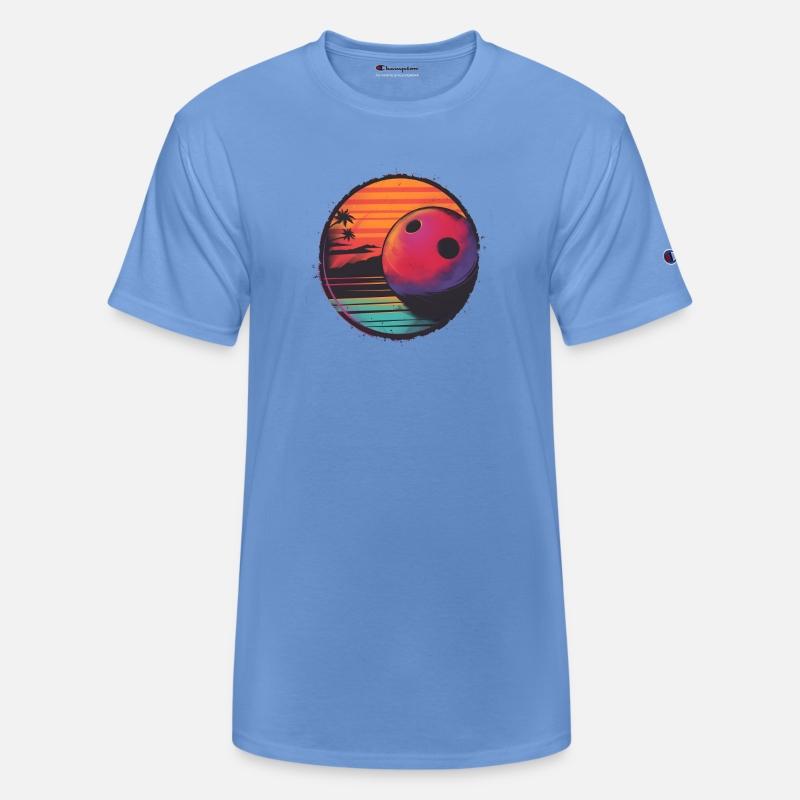 Retrowave Bowling Ball