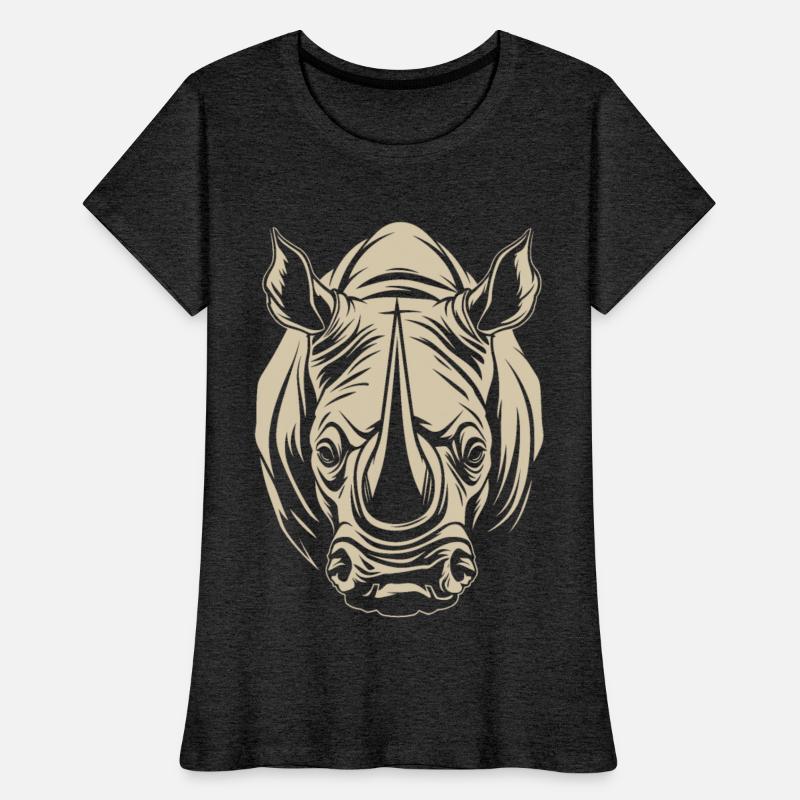 Rhino Africa Animal Motif Wildlife Safari Vacation