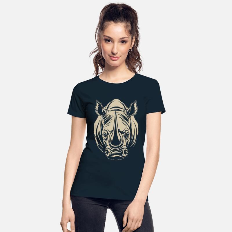 Rhino Africa Animal Motif Wildlife Safari Vacation