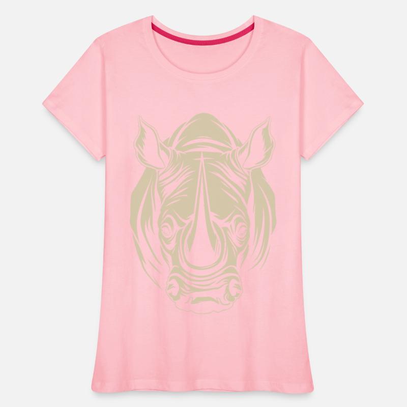 Rhino Africa Animal Motif Wildlife Safari Vacation