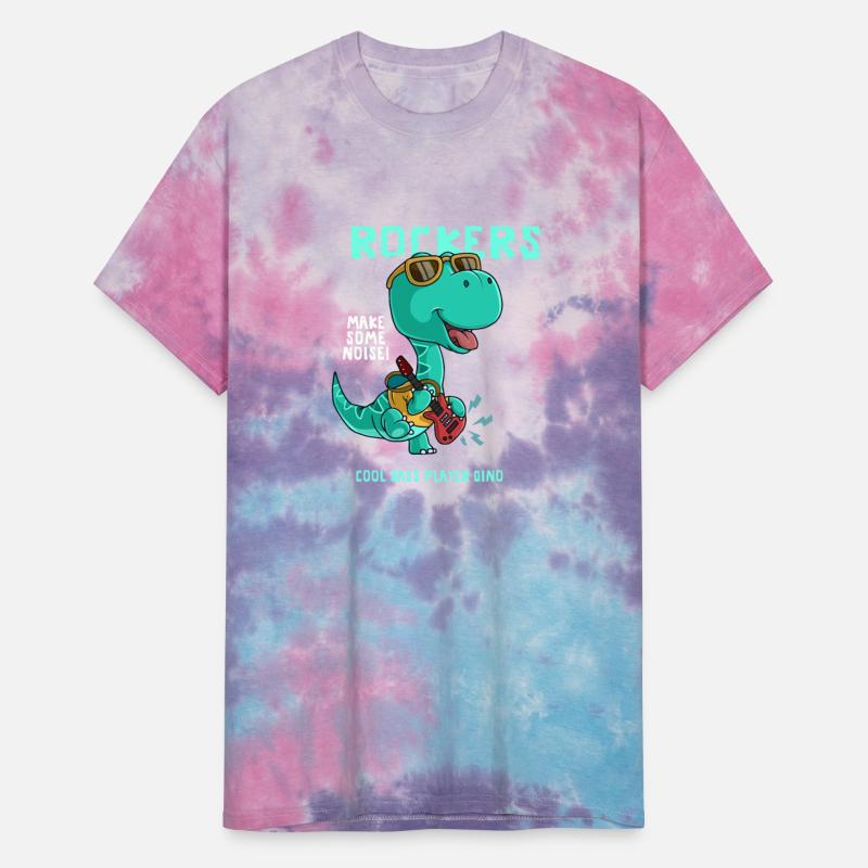 ROCKERS MAKE SOME NOISE COOL BASS PLAYER DINO